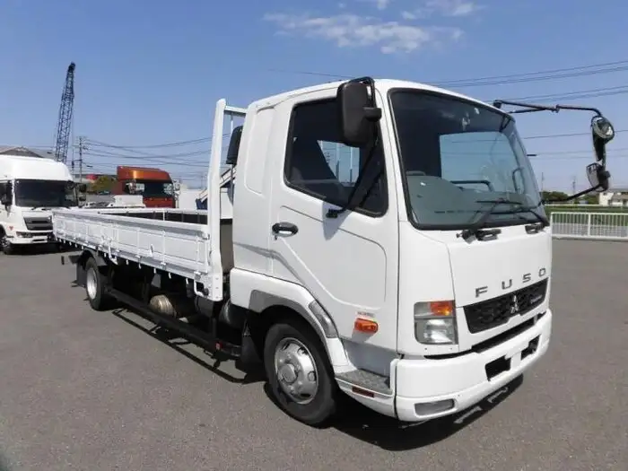 三菱 ファイター 中型/増トン 平ボディ ベッド TKG-FK61Fの中古トラック画像2