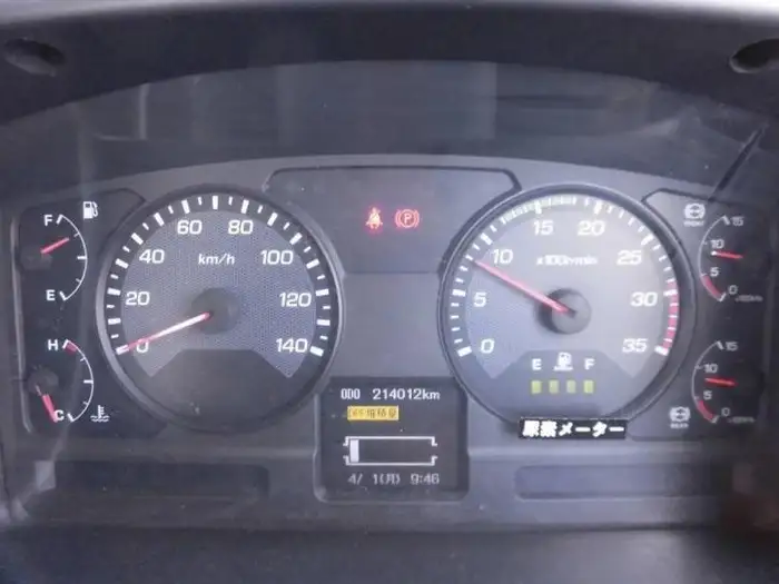 三菱 ファイター 中型/増トン 平ボディ ベッド TKG-FK61Fの中古トラック画像9