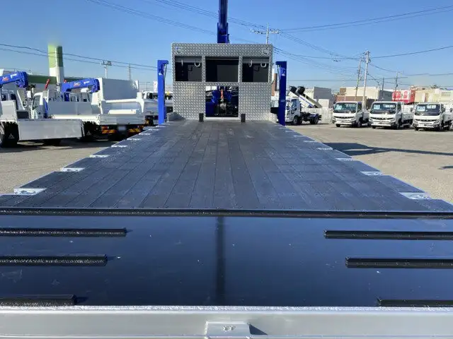三菱 スーパーグレート 大型 車両重機運搬 4段クレーン ラジコンの中古トラック画像8