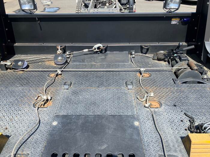 いすゞ エルフ 小型 車両重機運搬 ラジコン ウインチの中古トラック画像6