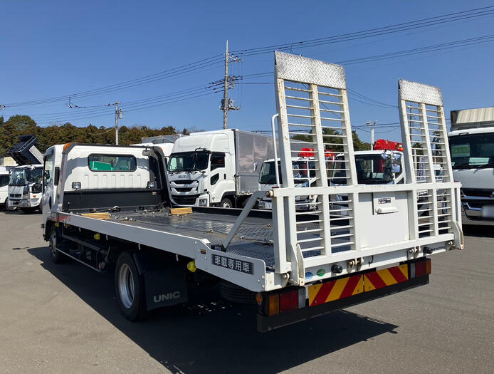 いすゞ エルフ 小型 車両重機運搬 ラジコン ウインチの中古トラック画像3