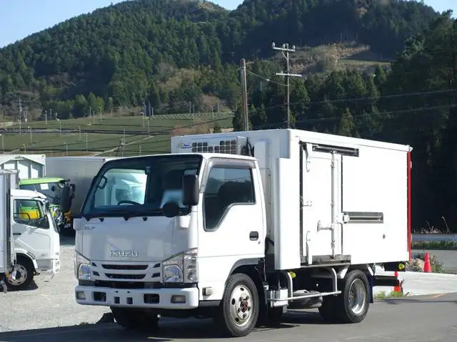 いすゞ エルフ 小型 冷凍冷蔵 低温 サイドドア の中古トラック【車両No.163573】