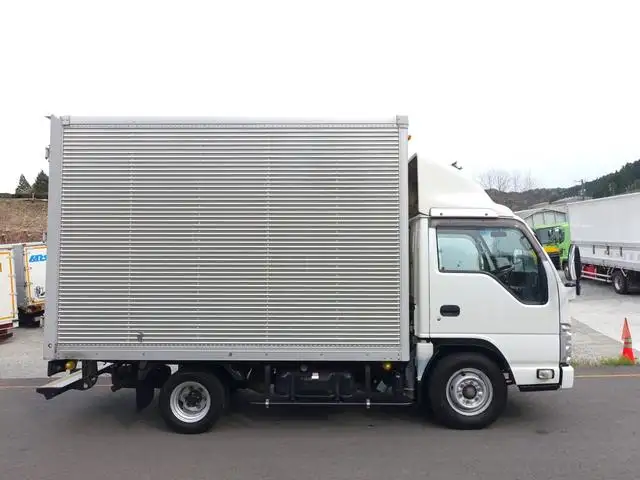 いすゞ エルフ 小型 アルミバン TKG-NHR85AN H25の中古トラック画像2