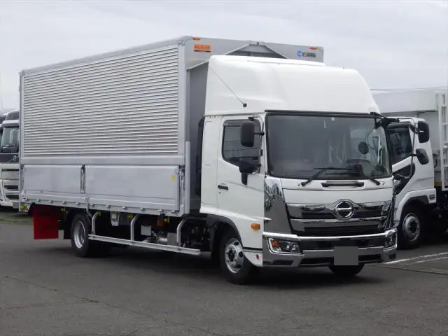 日野 レンジャー 中型/増トン ウイング エアサス ベッドの中古トラック画像2