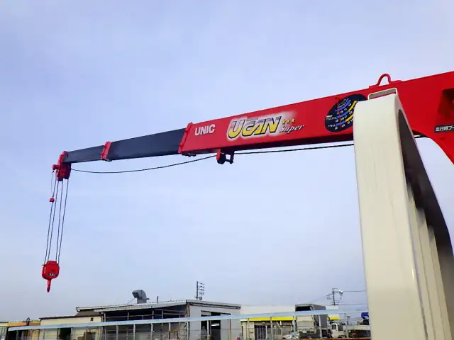 トヨタ トヨエース 小型 クレーン付 床鉄板 3段の中古トラック画像6