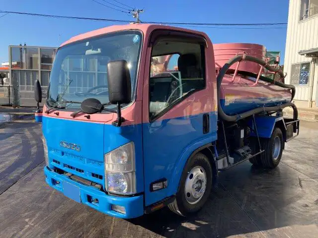 いすゞ エルフ 小型 タンク車 バキューム TKG-NMR85Nの中古トラック画像1