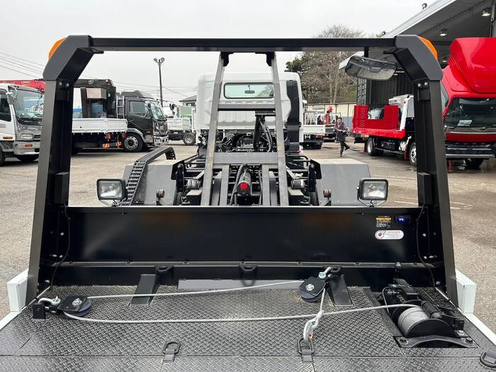 三菱 キャンター 小型 車両重機運搬 ラジコン ウインチの中古トラック画像6