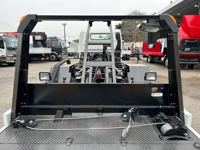 三菱 キャンター 小型 車両重機運搬 ラジコン ウインチの中古トラック画像6