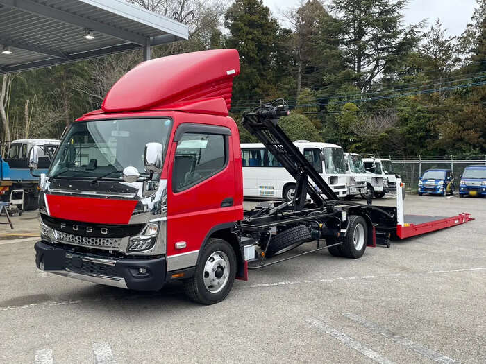 三菱 キャンター 小型 車両重機運搬 ラジコン ウインチ の中古トラック【車両No.139896】