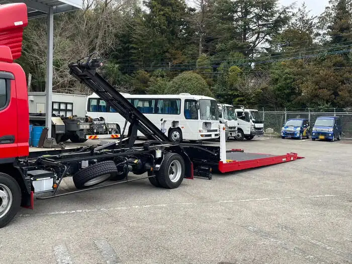 三菱 キャンター 小型 車両重機運搬 ラジコン ウインチの中古トラック画像12