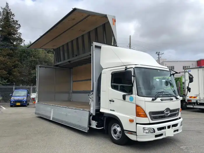 日野 レンジャー 中型/増トン ウイング パワーゲート エアサスの中古トラック画像11