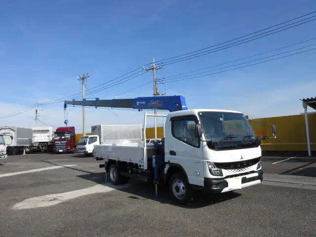 三菱 キャンター 小型 クレーン付 アルミブロック 6段の中古トラック画像2