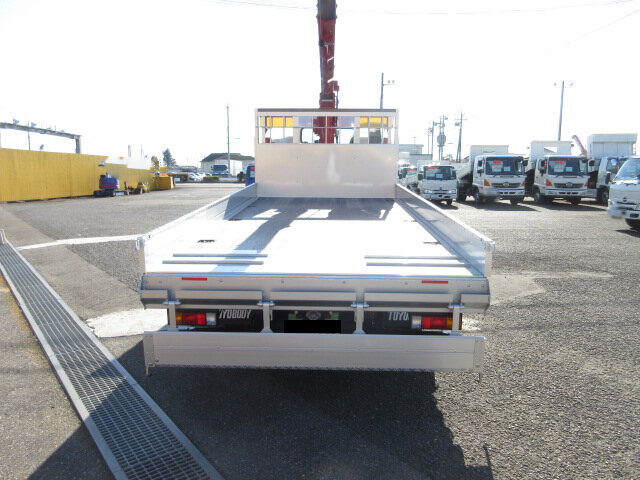 三菱 キャンター 小型 車両重機運搬 4段クレーン ラジコン｜画像4
