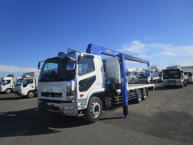 三菱 ファイター 中型/増トン 車両重機運搬 セルフローダー 2DG-FQ62F