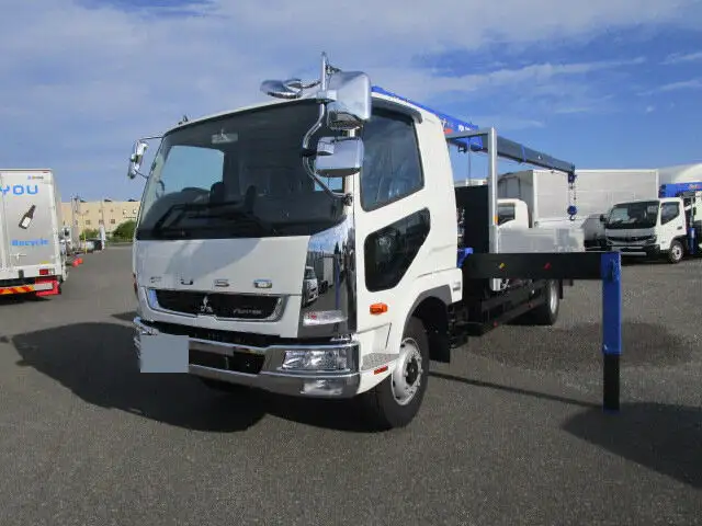 三菱 ファイター 中型/増トン クレーン付 アルミブロック 4段の中古トラック画像1