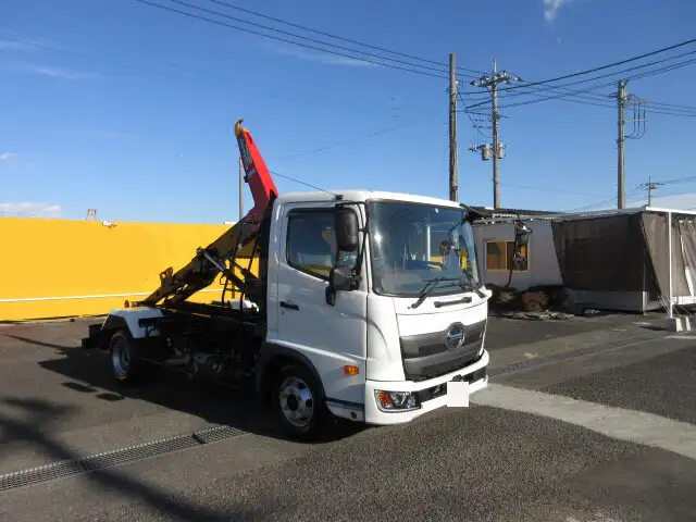 日野 レンジャー 中型/増トン アームロール ツインホイスト 2KG-FC2ABAの中古トラック画像2