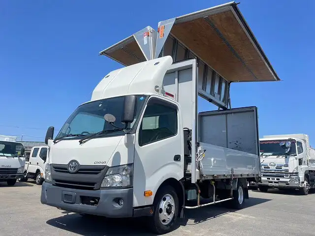 トヨタ ダイナ 小型 ウイング TKG-XZU712 H30の中古トラック画像10