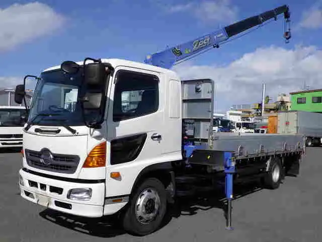日野 レンジャー 中型/増トン クレーン付 床鉄板 アルミブロックの中古トラック画像6