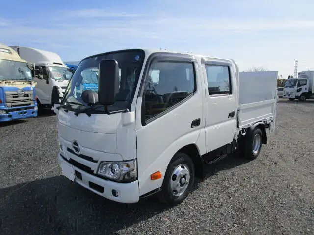 日野 デュトロ 小型 平ボディ Wキャブ パワーゲート の中古トラック【車両No.163816】