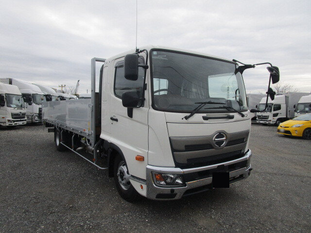 日野 レンジャー 中型/増トン 平ボディ アルミブロック エアサスの中古トラック画像2