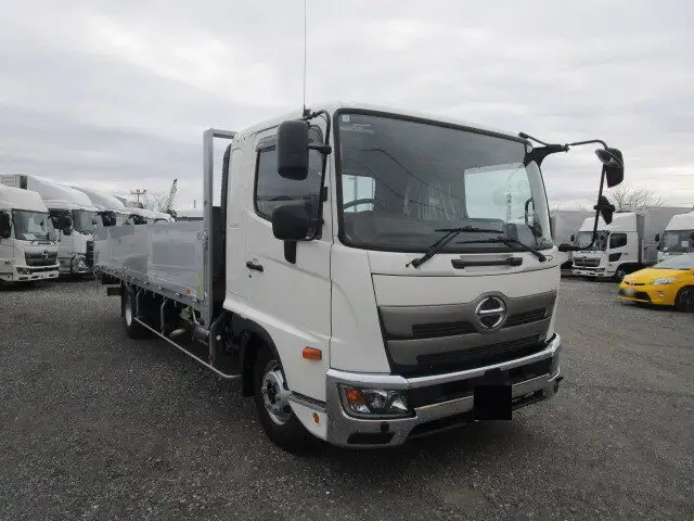 日野 レンジャー 中型/増トン 平ボディ アルミブロック エアサスの中古トラック画像2