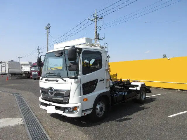 日野 レンジャー 中型/増トン アームロール ツインホイスト 2KG-FC2ABAの中古トラック画像1