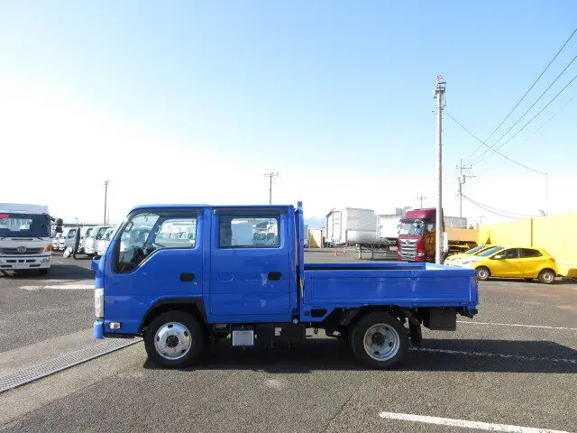 いすゞ エルフ 小型 平ボディ Wキャブ 床鉄板の中古トラック画像5