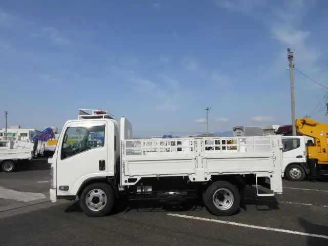 いすゞ エルフ 小型 平ボディ パワーゲート 床鉄板の中古トラック画像5
