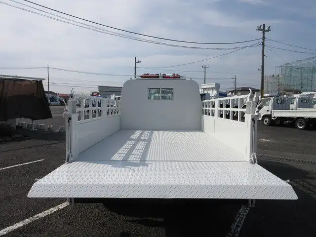 いすゞ エルフ 小型 平ボディ パワーゲート 床鉄板の中古トラック画像7