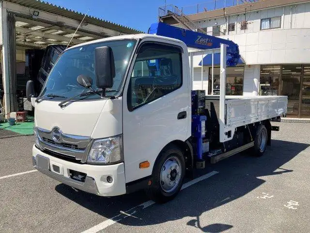 日野 デュトロ 小型 クレーン付 ワイドロング 2PG-XZU710M の