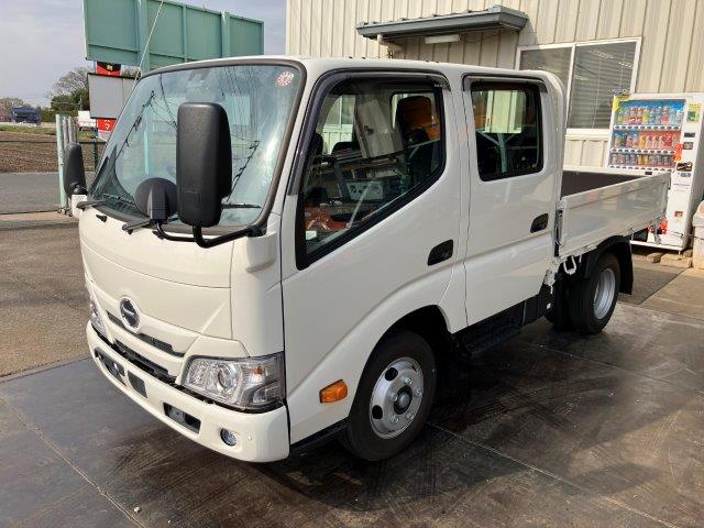 日野 デュトロ 小型 平ボディ パワーゲート TKG-XZU605M の中古トラック【車両No.107345】