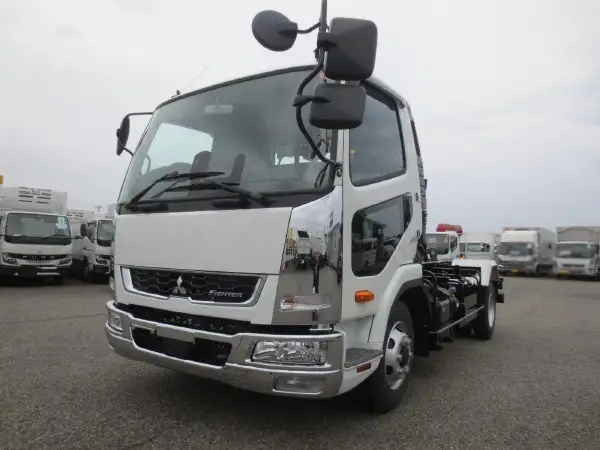 三菱 ファイター 中型/増トン アームロール ツインホイスト 2KG-FK72Fの中古トラック画像1