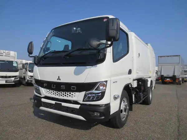 三菱 キャンター 小型 パッカー車 巻き込み式 回転ダンプ式の中古トラック画像1