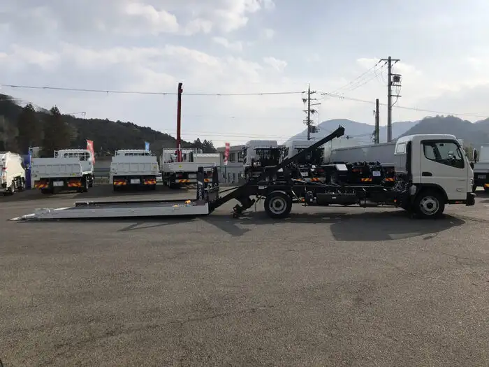 三菱 キャンター 小型 車両重機運搬 ラジコン ウインチの中古トラック画像3