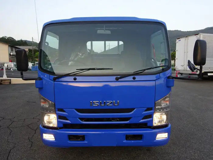 いすゞ エルフ 小型 平ボディ 床鉄板 アルミブロックの中古トラック画像2