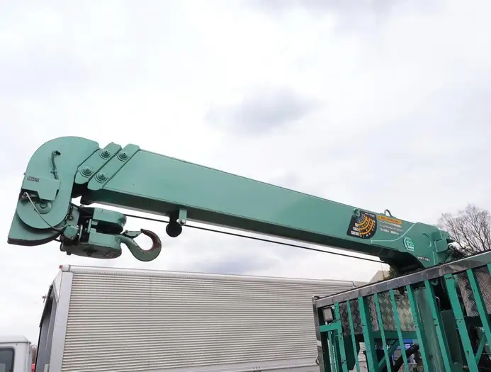 いすゞ エルフ 小型 クレーン付 アルミブロック 3段の中古トラック画像7