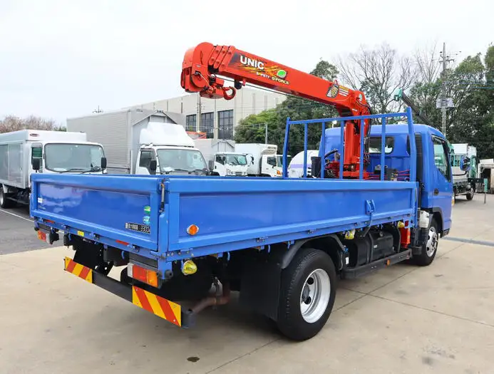 日産 アトラス 小型 クレーン付 床鉄板 4段の中古トラック画像3
