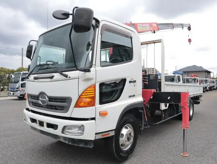 日野 レンジャー 中型/増トン クレーン付 4段 ラジコン の中古トラック【車両No.163695】