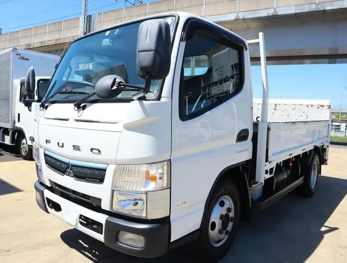 三菱 キャンター 小型 平ボディ パワーゲート 床鉄板 の中古トラック【車両No.163677】