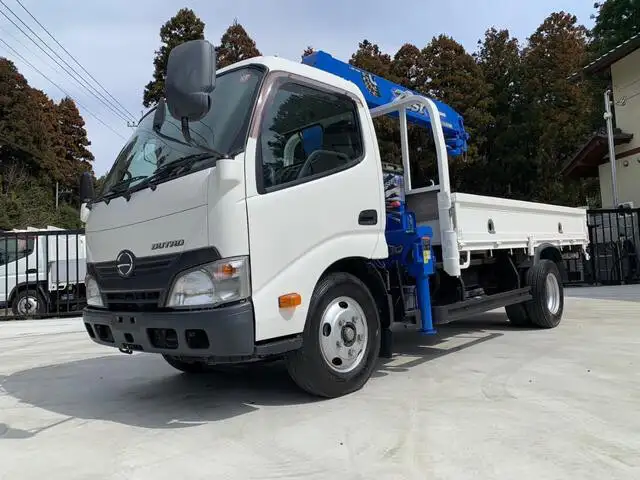 日野 デュトロ 小型 クレーン付 4段 ラジコン の中古トラック【車両No.163551】