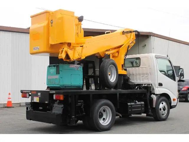日野 デュトロ 小型 高所・建柱車 高所作業車 電工仕様の中古トラック画像2