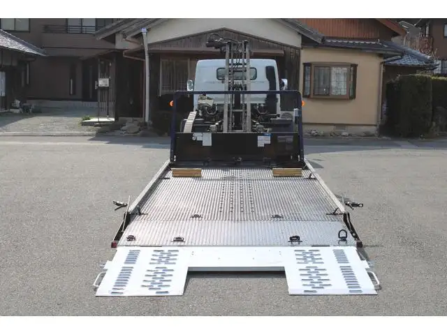 三菱 キャンター 小型 車両重機運搬 ラジコン ウインチの中古トラック画像6