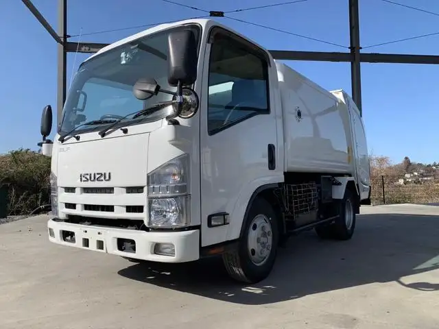 いすゞ エルフ 小型 パッカー車 巻き込み式 回転ダンプ式の中古トラック画像1