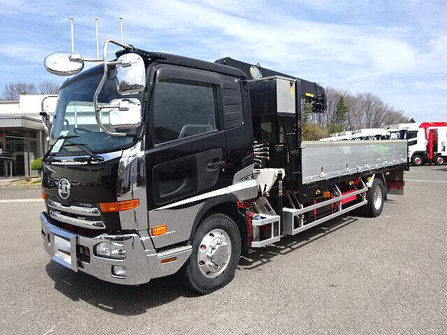 日産UD コンドル 中型/増トン クレーン付き(ユニック) 床鉄板 アルミブロック｜画像1