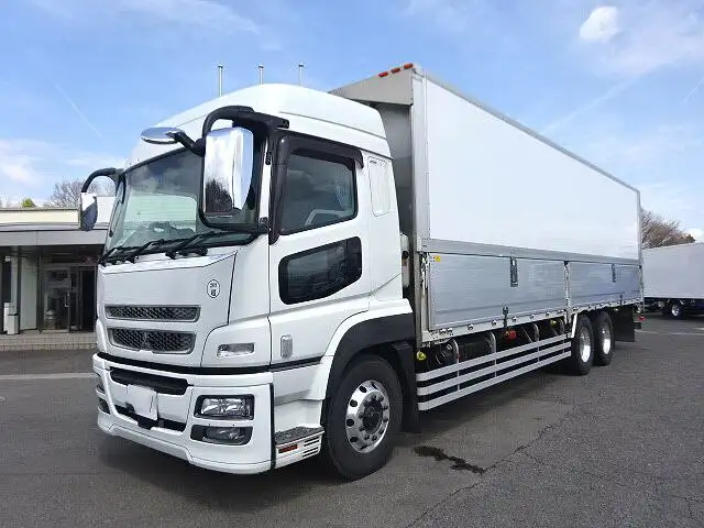 三菱 スーパーグレート 大型 ウイング ハイルーフ エアサス の中古トラック【車両No.163705】