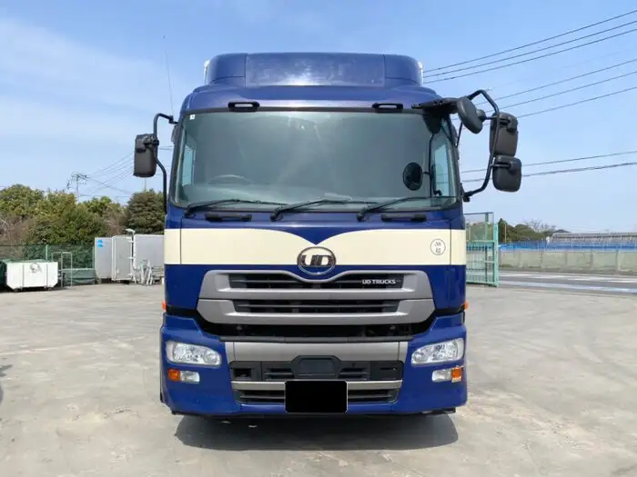 日産UD クオン 大型 ウイング ハイルーフ 床鉄板の中古トラック画像2