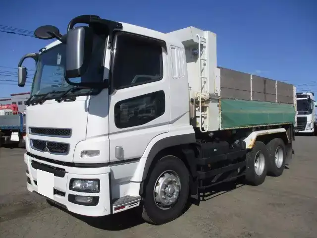 三菱 スーパーグレート 大型 ダンプ ベッド QPG-FV60VX の中古トラック【車両No.163873】