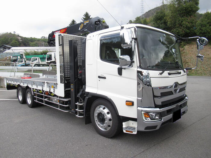 日野 レンジャー 中型/増トン 車両重機運搬 セルフローダー の