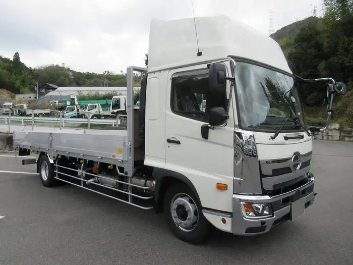 日野 レンジャー 中型/増トン 平ボディ アルミブロック エアサスの中古トラック画像2