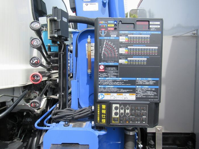 日産UD コンドル 中型/増トン 車両重機運搬 4段クレーン ラジコンの中古トラック画像9